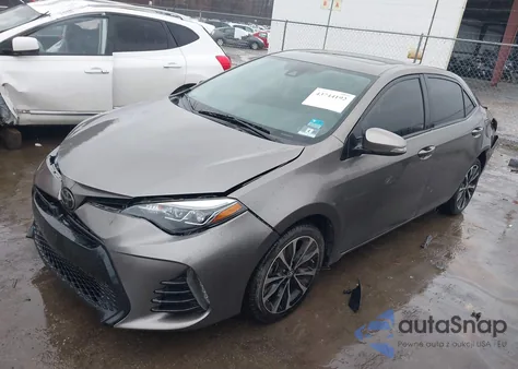 2017 Toyota Corolla Se z USA, uszkodzony, nr VIN 2T1BURHE8HC777013